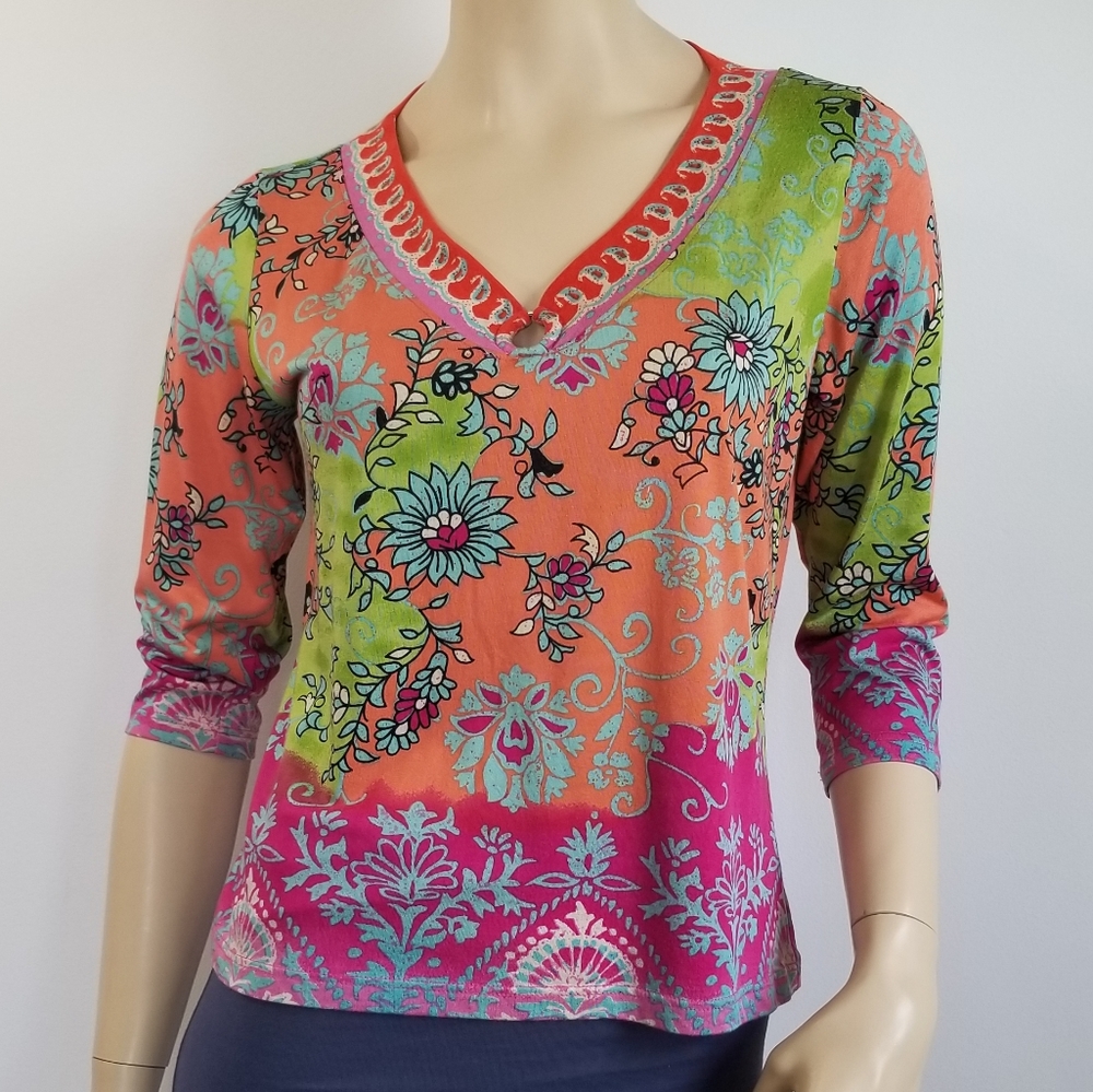 Lynn Ritchie Silk Top - Picture 9 of 10